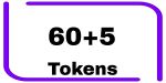 60 + 5 Tokens