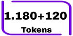 1.180 + 120 Tokens