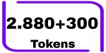 2.880 + 300 Tokens