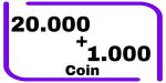 20.000 + 1.000 Coin